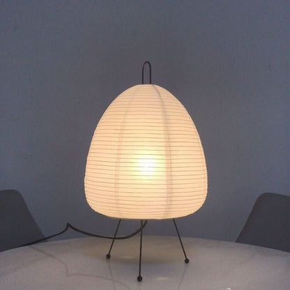 LUMIRICE – Elegant Table Lamp Made of Rice Paper in Japanese Design