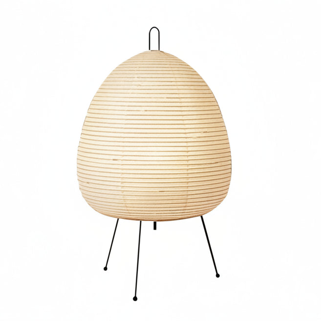 LUMIRICE – Elegant Table Lamp Made of Rice Paper in Japanese Design