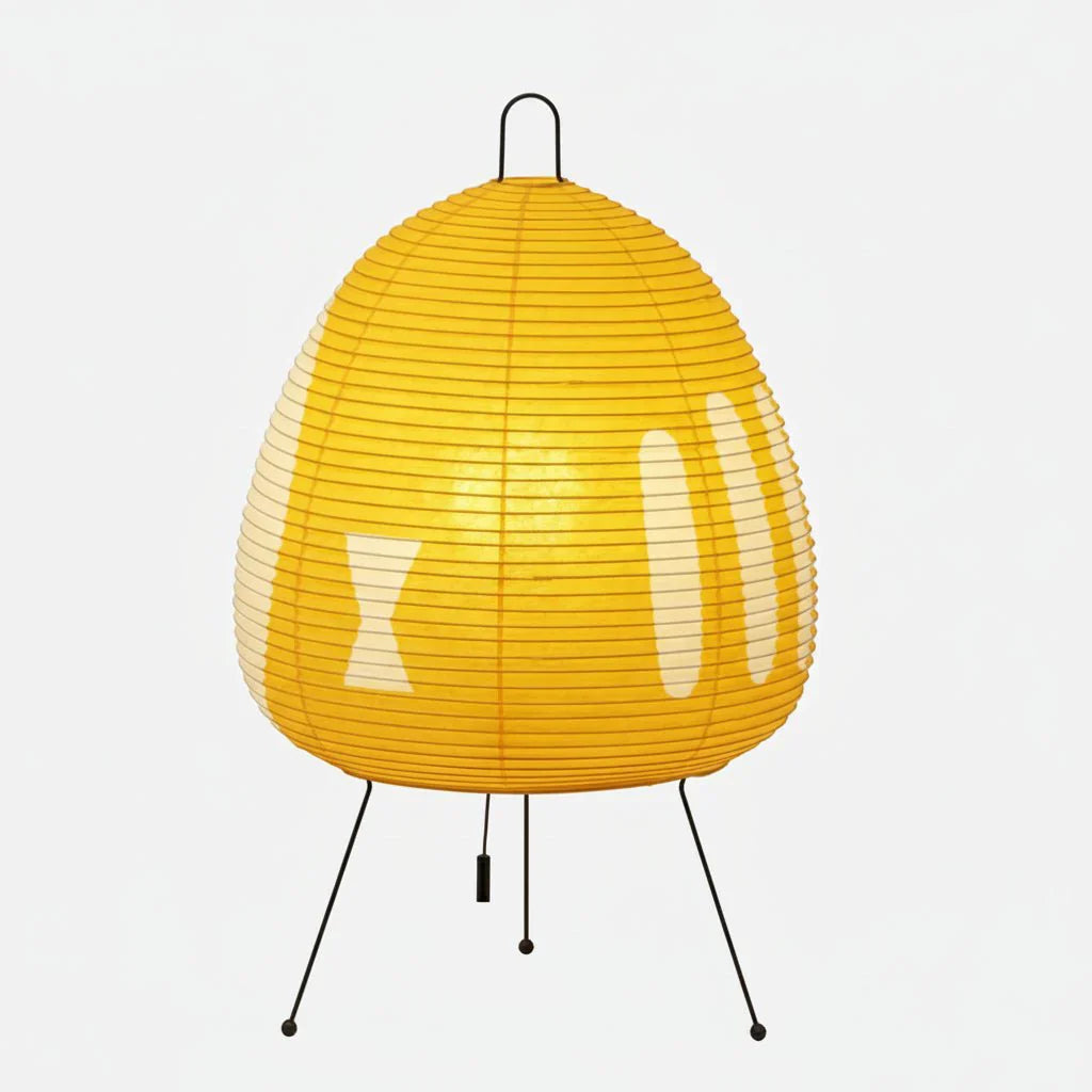 LUMIRICE – Elegant Table Lamp Made of Rice Paper in Japanese Design