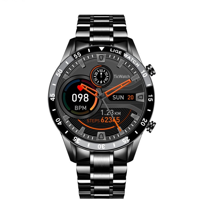 Luxe Men's Smartwatch | Multisport Mode | Health Monitoring
