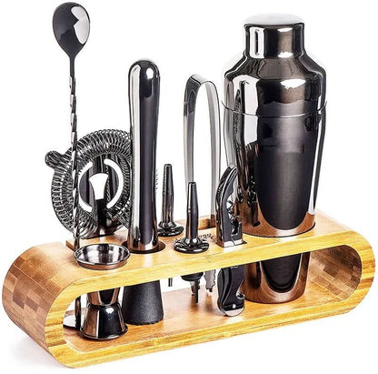 LUXMIX BARSET - 10-piece stainless steel cocktail set for stylish drinks