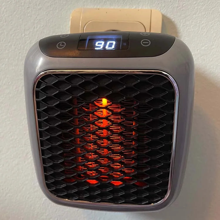Portable Electric Heater by LuxuraHeat | Compact, Energy-Saving Warmth