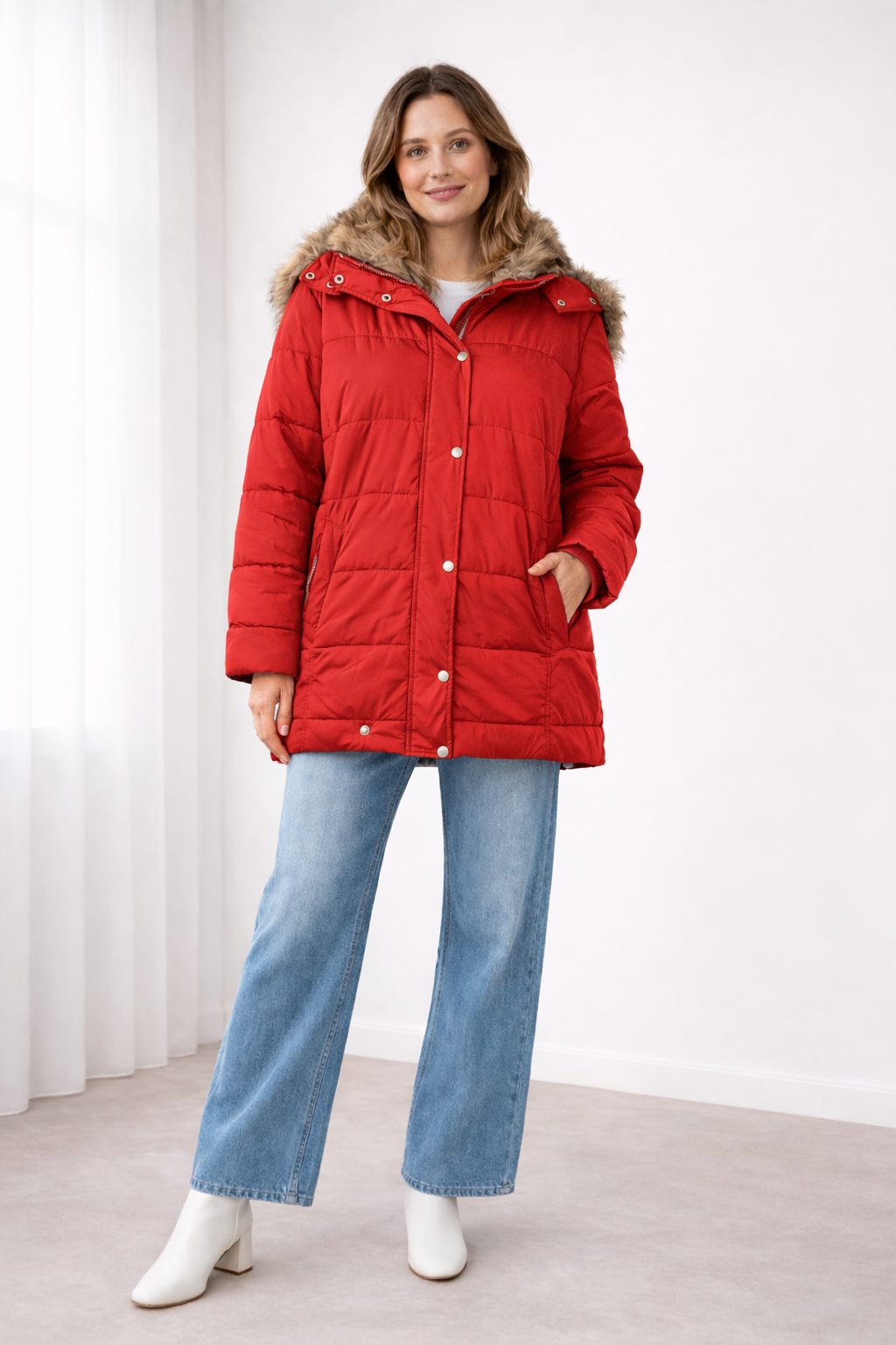 Cozy Quilted Hooded Jacket