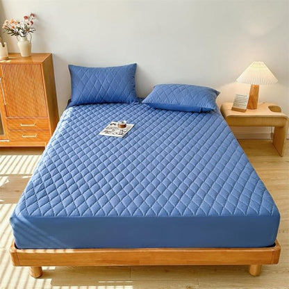 Protective Quilted Fitted Sheet Set