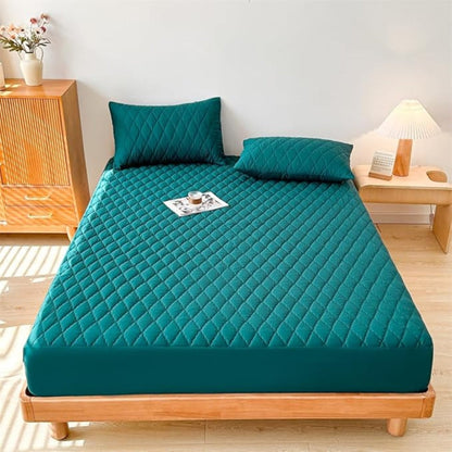 Protective Quilted Fitted Sheet Set