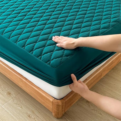 Protective Quilted Fitted Sheet Set