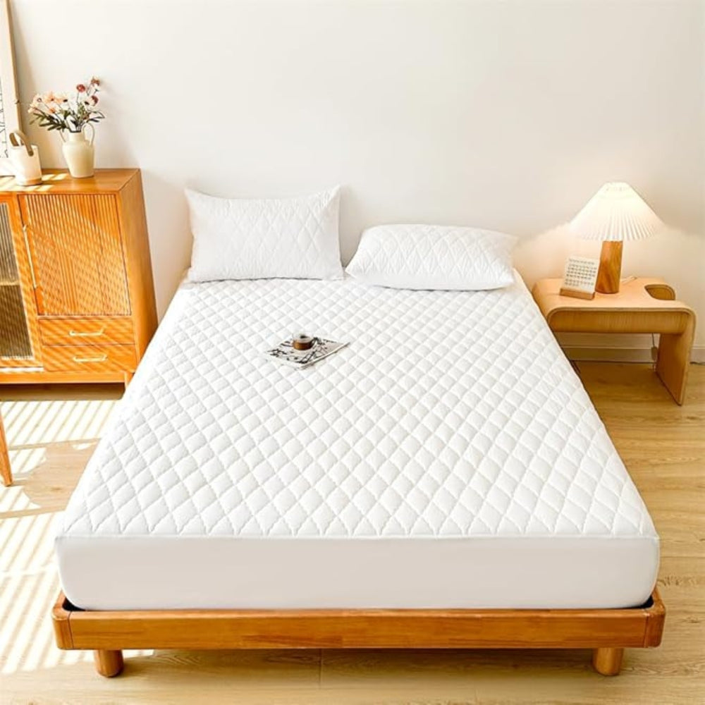Protective Quilted Fitted Sheet Set