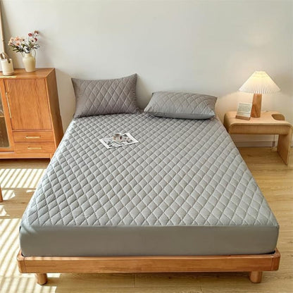 Protective Quilted Fitted Sheet Set