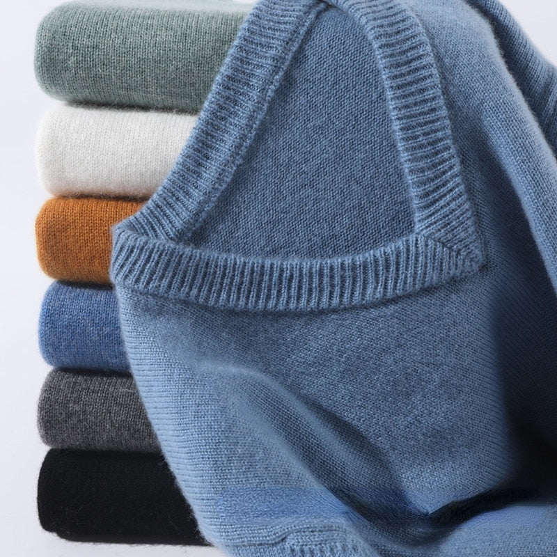 Men's Cashmere Knitwear: Premium Warmth & Sophistication
