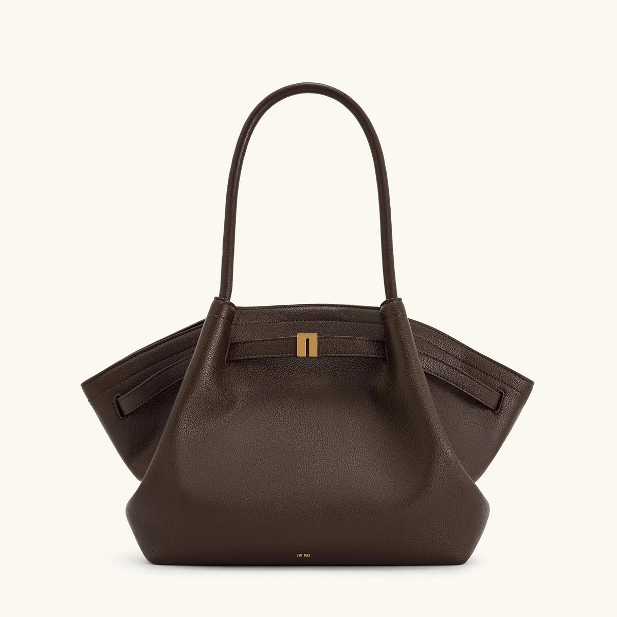 Elegant Black Faux Suede Shoulder Tote - Spacious & Stylish