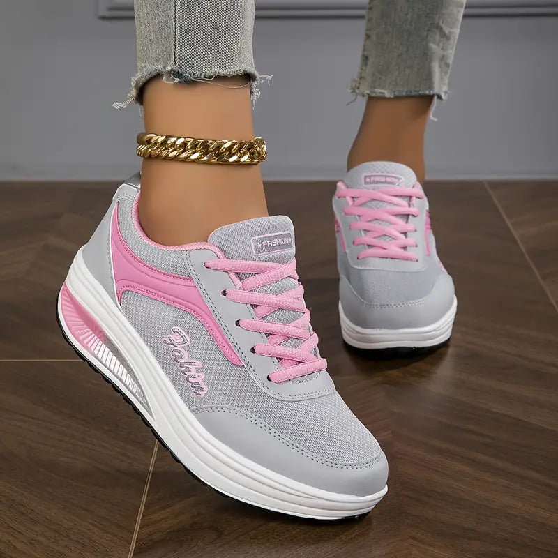 Lyrena All Day Comfort Orthopedic Sneakers With Air Cushion Technology