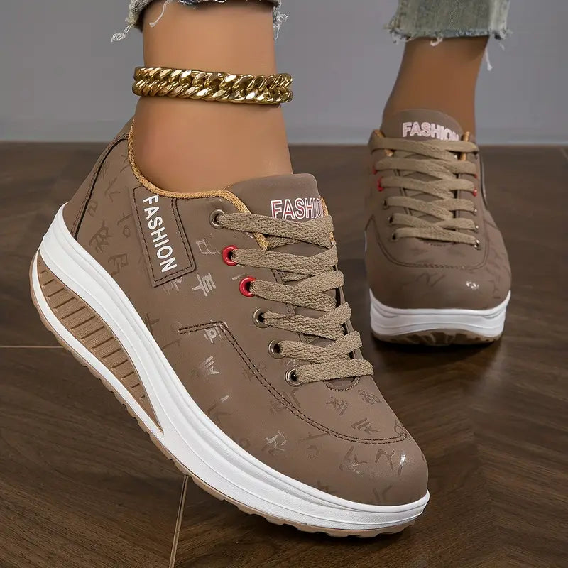 Lyrena All Day Comfort Orthopedic Sneakers With Air Cushion Technology