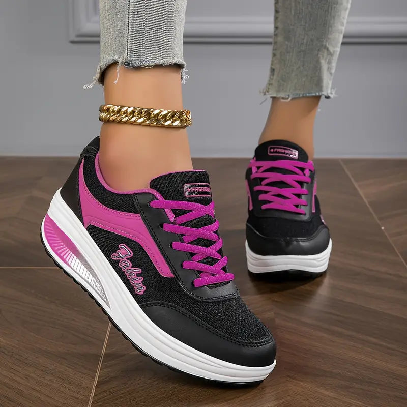 Lyrena All Day Comfort Orthopedic Sneakers With Air Cushion Technology