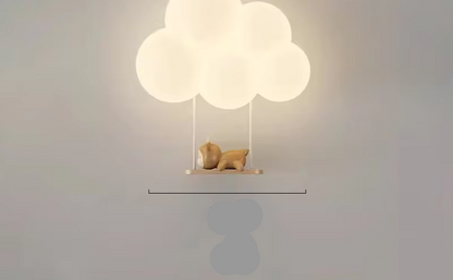 Enchanting Cloud Children's Wall Light for Kids' Rooms