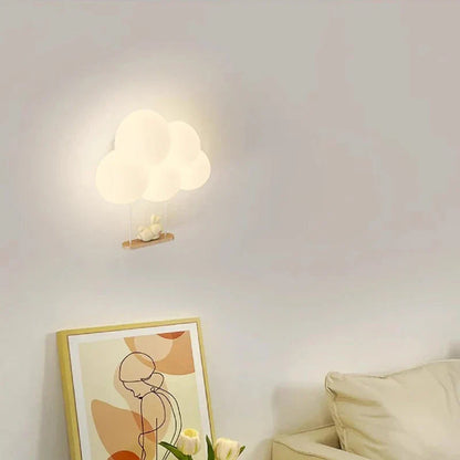 Enchanting Cloud Children's Wall Light for Kids' Rooms