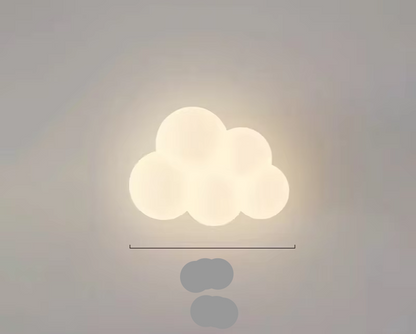 Enchanting Cloud Children's Wall Light for Kids' Rooms
