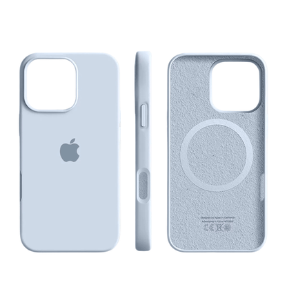 Magnetic Silicone iPhone Case - Soft Touch & MagSafe Compatible