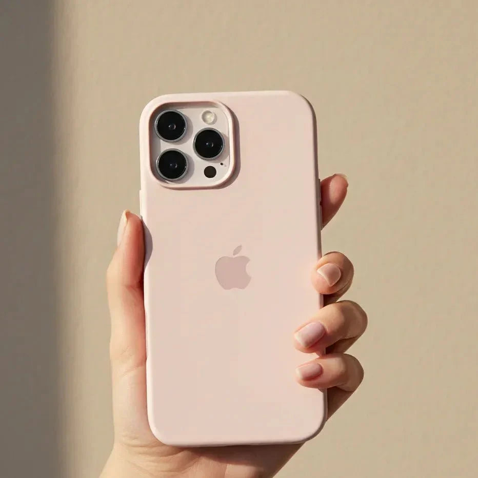 Magnetic Silicone iPhone Case - Soft Touch & MagSafe Compatible