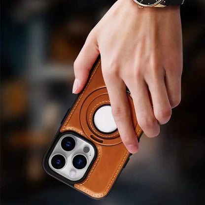 Magnetic iPhone Case with Invisible Ring Stand