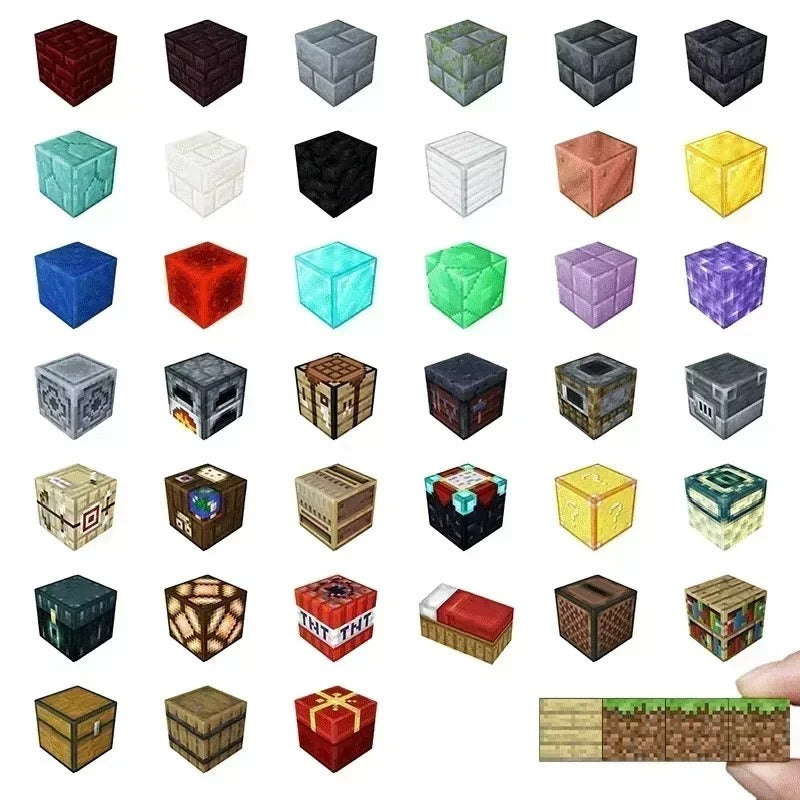 Magnetic Building Blocks for Creative Play