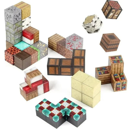 Magnetic Building Blocks for Creative Play