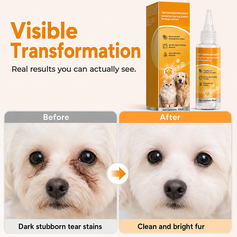 First 50 customers enjoy 50% off! Gentle pet eye care – cleanses the skin around the eyes and provides daily grooming