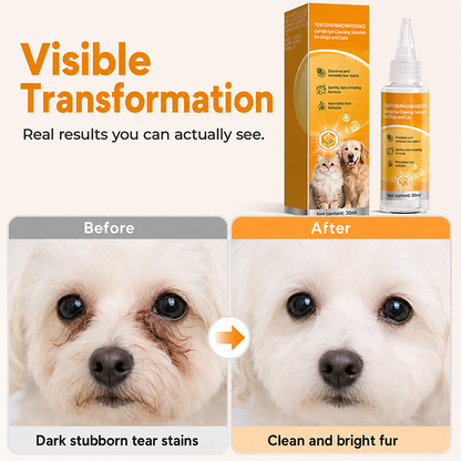 First 50 customers enjoy 50% off! Gentle pet eye care – cleanses the skin around the eyes and provides daily grooming