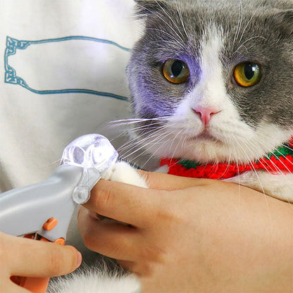 Dog Nail Trimmers with Safety Sensor Light