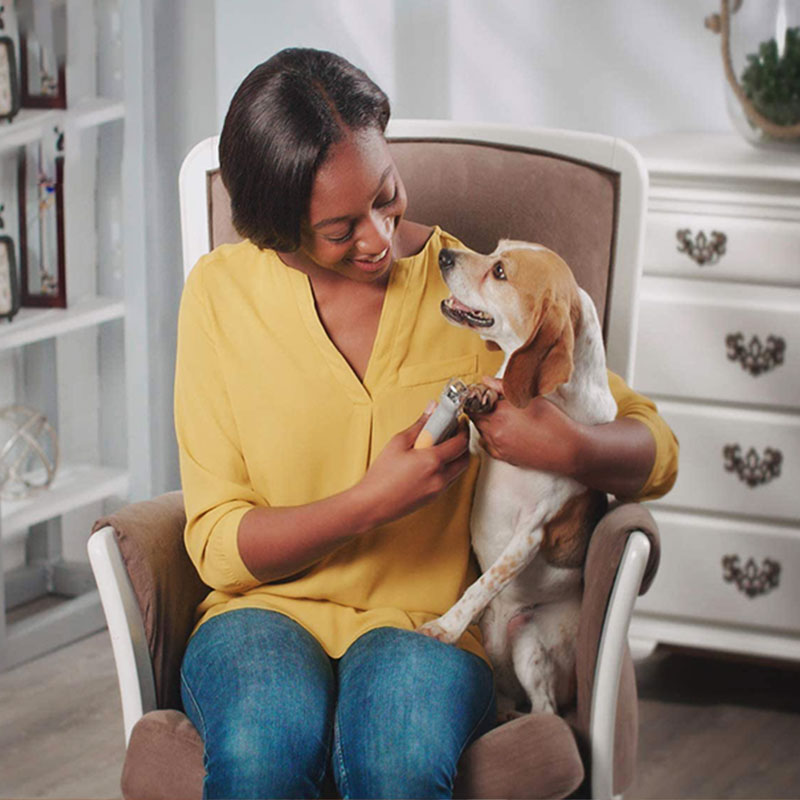 Dog Nail Trimmers with Safety Sensor Light