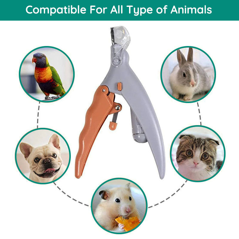 Dog Nail Trimmers with Safety Sensor Light
