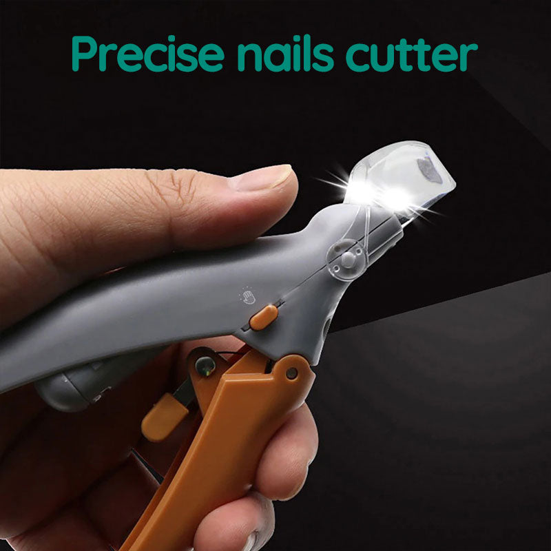 Dog Nail Trimmers with Safety Sensor Light