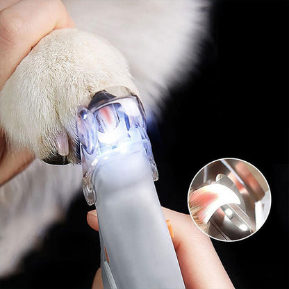 Dog Nail Trimmers with Safety Sensor Light