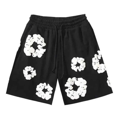 Men's Floral Print Summer Shorts – Bold Streetwear Style