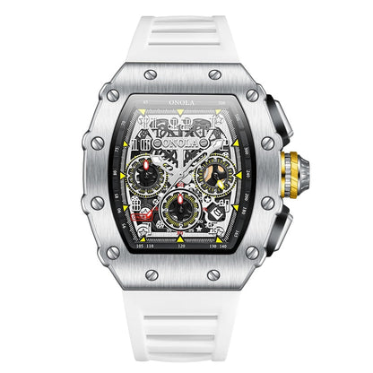 Men's Luminous Tonneau Watch