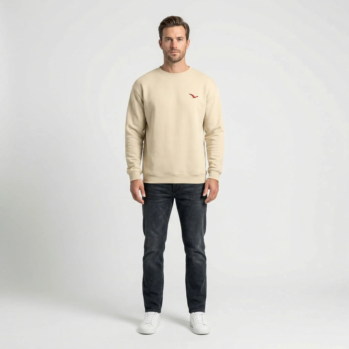 Men's Modern Crew Neck Sweatshirt