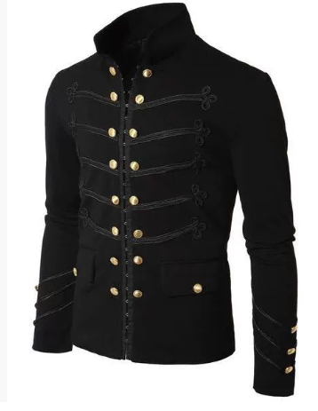 Men's High Collar Jacket with Modern Fit - Rafael