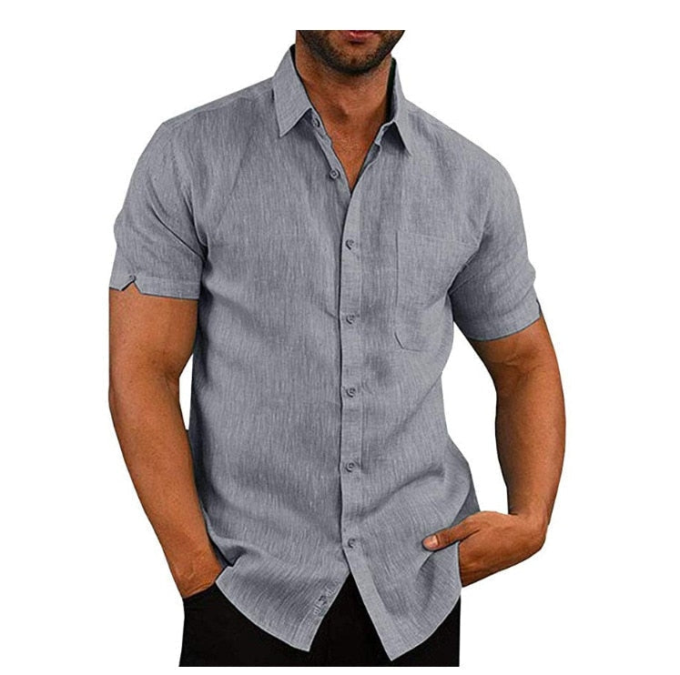 Men's Polo Shirt with Buttons