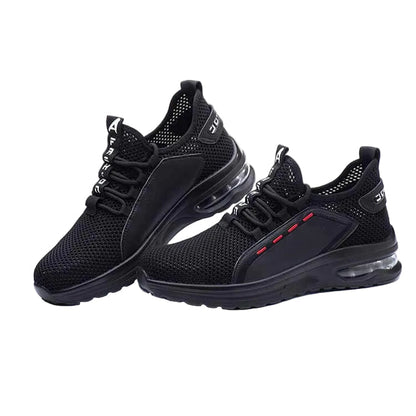 Men's S3 Work Shoes with Steel Toe Cap for Safety and Comfort