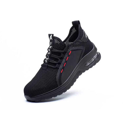 Men's S3 Work Shoes with Steel Toe Cap for Safety and Comfort