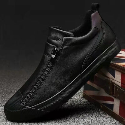 Men's Zippered Sneakers: Style Meets All-Day Comfort