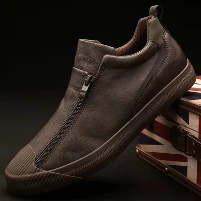 Men's Zippered Sneakers: Style Meets All-Day Comfort