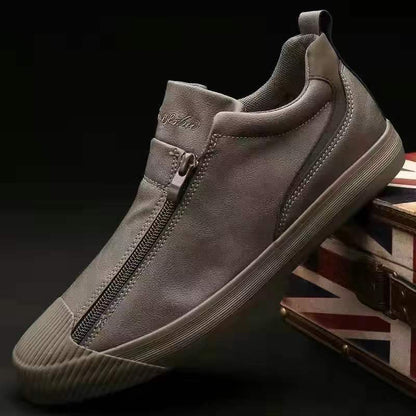 Men's Zippered Sneakers: Style Meets All-Day Comfort