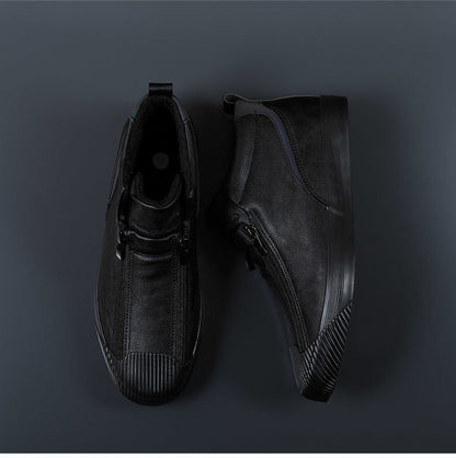 Men's Zippered Sneakers: Style Meets All-Day Comfort