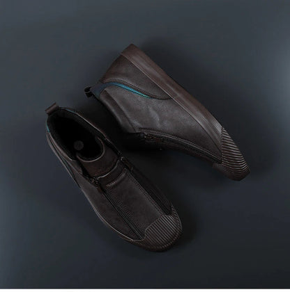 Men's Zippered Sneakers: Style Meets All-Day Comfort