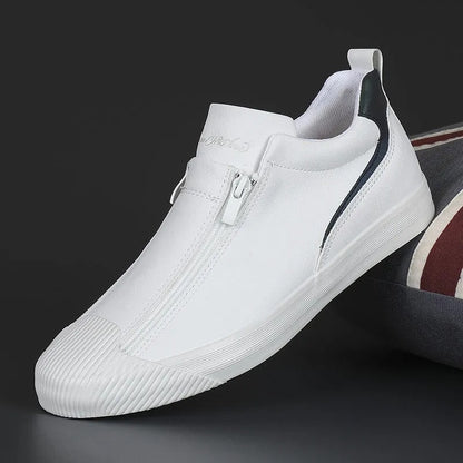 Men's Zippered Sneakers: Style Meets All-Day Comfort