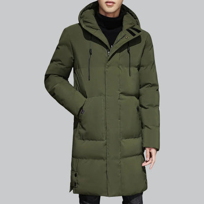 Men's Stylish Long Winter Parka Jacket