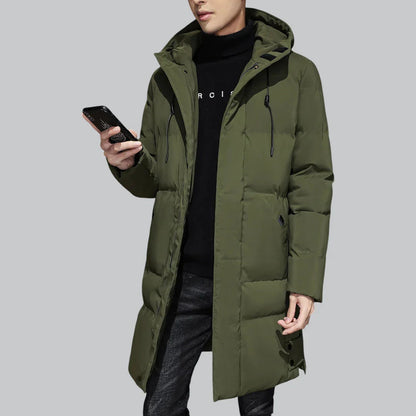 Men's Stylish Long Winter Parka Jacket
