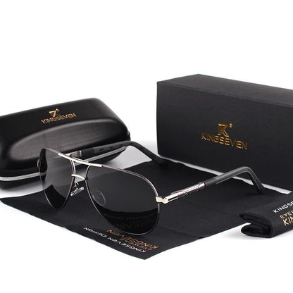 Men's Vintage Aluminum Polarizing Sunglasses