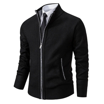 Men's Warm Fleece Zip Cardigan