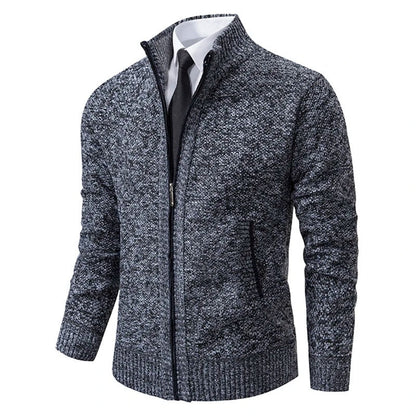 Men's Warm Fleece Zip Cardigan